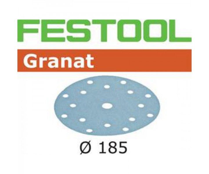 Фото Материал шлифовальный Festool Granat P 150, компл. из 100 шт. STF D185/16 P 150 GR 100X в интернет-магазине ToolHaus.ru